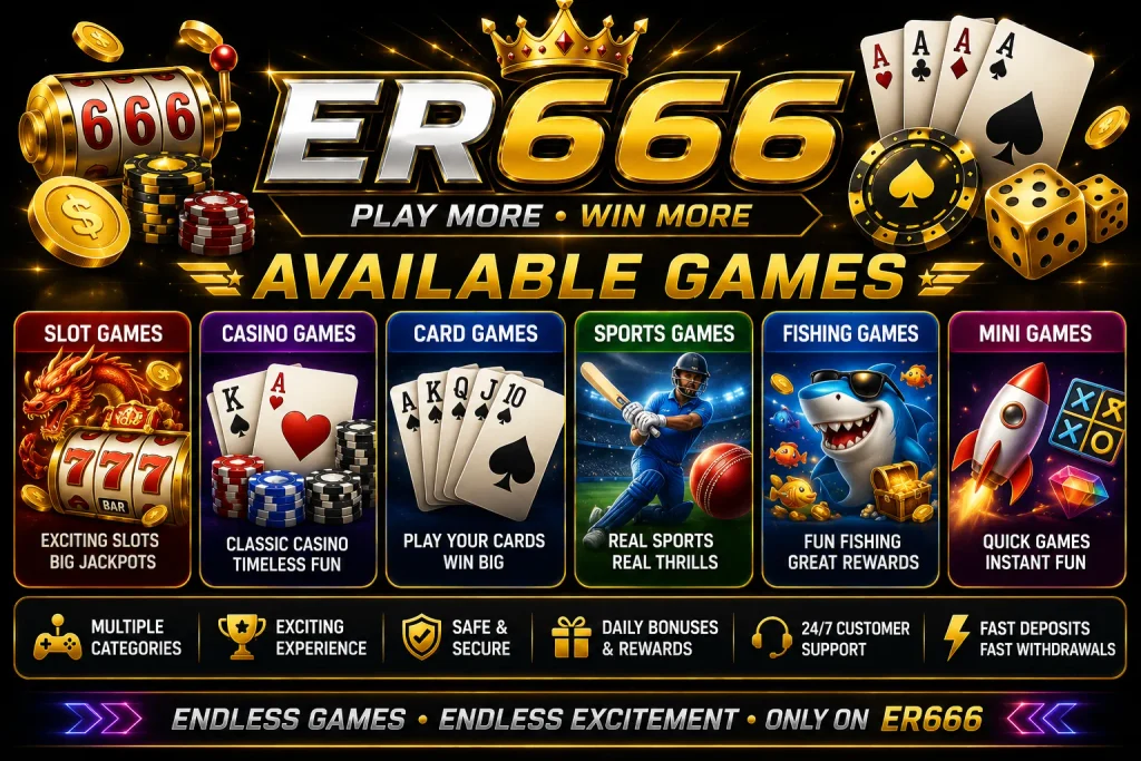 ER666 Available Games Image