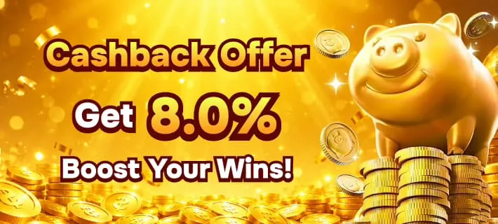 8555 Bet cashback and rebate offers for eligible users
