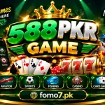 588PKR Game logo featuring its name and visual identity.
