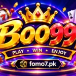 BOO999 Game branding with a distinctive logo and name design.