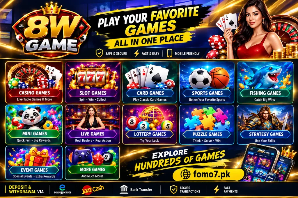 game in 8w gaming platform