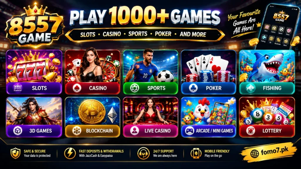 Available Games on 8557